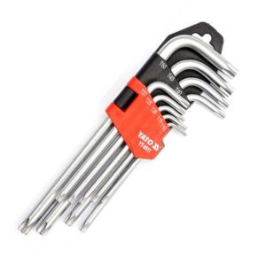 YATO 9-piece Torx Key Set T10-T50, star key set - Yato