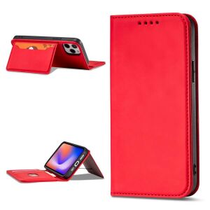Rote iPhone 12 Pro Max Wallet Case Ständer und Kartenhalter Collage - Handyhüllen