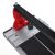 Close-up of YATO tile cutter measurement scale