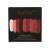 Technic Intrigued Pressed Pigment Palette, 9 shades of red, pink, and brown eyeshadows, closed palette