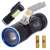 Bailong T624 LED Flashlight with COB, Batteries, and Handle