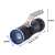 Bailong T624 LED Flashlight Dimensions