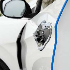 Kék autós ajtó peremvédő szalag, védi autóját a karcolásoktól és a horpadásoktól - EALMEU