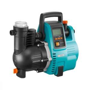 Automatyczna pompa do wody domowej Gardena Comfort 5000/5E LCD, niebieska i czarna, z wyświetlaczem cyfrowym - Zaopatrzenie w wodę do użytku domowego