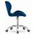Artool Avola tengerészkék bársony ergonomikus szék