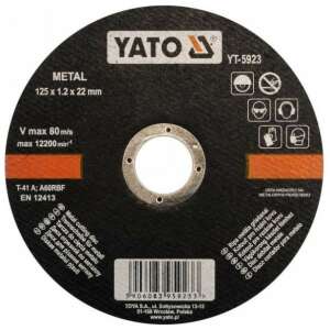 YATO 125x1.2x22 Metal Cutting Disc - Tool
