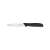 Fiskars Essential paring knife, 10 cm, black handle, stainless steel blade
