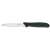Fiskars Essential paring knife, 10 cm, black handle, stainless steel blade