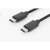 Assmann USB-C auf USB-C Kabel, 1 Meter, schwarz