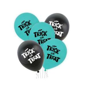Boo Trick Or Treat Luftballons, 5er-Pack 30 cm Halloween Partyballons - Luftballons
