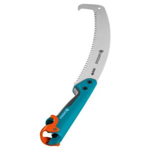Angled view of Gardena 300P curved hand saw - Pruner