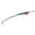 Gardena 300P curved hand saw attached to telescopic pole