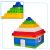 Set 233 piese constructii, Diplo, Multicolor 71300715