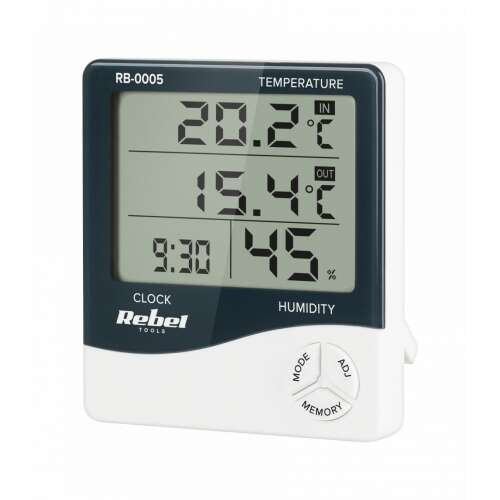 Rebel Tools Meteorológiai Állomás - Vezetéknélküli - Beltéri/Kültéri