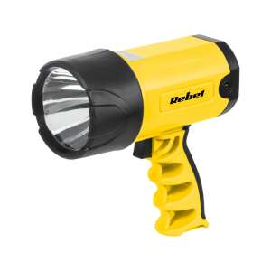 Rebel LEC-URZ0037-2 LED keresőlámpa, 150lm, Sárga/Fekete