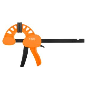 Neo Tools 45-500 autómata gyorsszorító, 135kg, 6/150, Narancs/Fekete