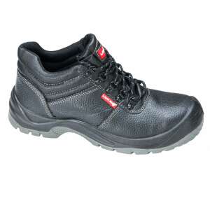 Lahti Pro LPTOMG42 fekete bőr munkavédelmi cipő, 42-es méret, S3 SRC - Munkavédelmi bakancs