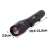 Bailong tactical flashlight with zoom, dimensions