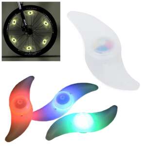 LED Kerékpár Küllősapka - RGB - 1 db