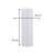Clear protective film for furniture, 2 pack, 44.5 cm x 30 cm
