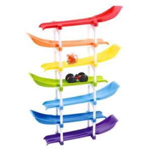 Playgo Regenbogen Turm Auto- und Kugelbahn Spielzeug - Playgo