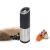 Electric spice grinder with adjustable grind and various spices.