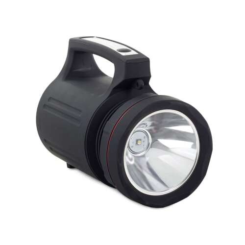 Czarny CREE 15W High Power LED doładowywany reflektor z uchwytem