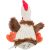 Vedere din spate a jucăriei pentru câini Trixie Chicken Plush - 22 cm