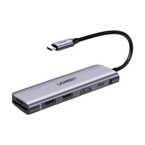 Adapter HUB UGREEN CM195 USB-C auf HDMI, 2x USB-A 3.0, SD/TF, PD