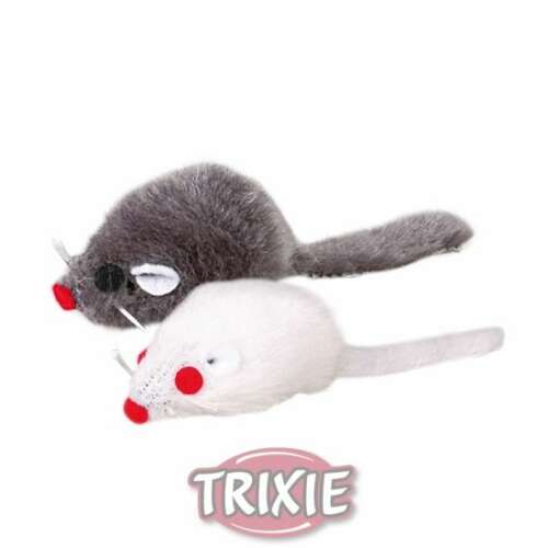 Trixie Plüss Egér Macskajáték - 2 db - 5 cm