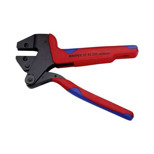 Cleşte de presare Knipex 97 43 200 A pentru profile de presare interschimbabile, 200 mm