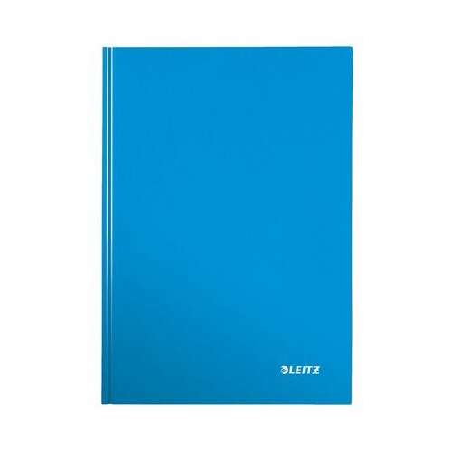 Zápisník Leitz "WOW" A4, linajkovaný, lesklý, modrý (E46251036)