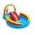 Intex Rainbow Ring Play Center aufblasbarer Pool mit Regenbogenbogen und Rutsche