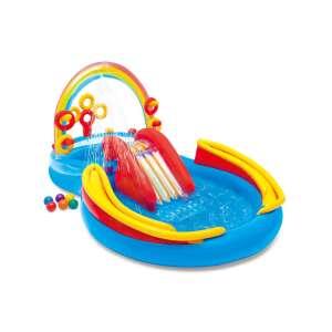 Nadmuchiwany basen dla dzieci Intex Rainbow Ring Play Center 297x193x135cm (57453NP)
