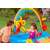 Баща и дъщеря играят в надуваем басейн Intex Rainbow Ring Play Center