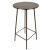 Unic Spot HAILEY brown bar table with metal frame