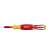 Wiha VDE insulated screwdriver with interchangeable bits, 6 slim bits included