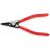 KNIPEX Seeger-gyűrű Fogó - 10-25 mm - 140 mm 71320605