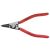 KNIPEX Seeger-gyűrű Fogó - 10-25 mm - 140 mm 71320605