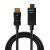 LINDY Display Connector / HDMI Connector Cable [1x DisplayPort plug - 1x HDMI plug] 5.00 m Black 71322357
