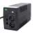 Qoltec Monolith 850VA / 480W Off-line UPS ferde nézet a készülékről