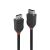 LINDY Display connector Connector cable [1x DisplayPort plug - 1x DisplayPort plug] 3.00 m Black 71323640