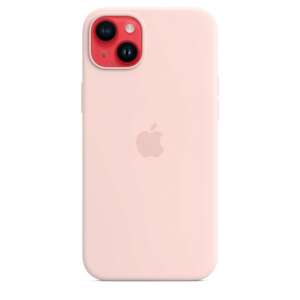 Apple iPhone 14 Plus Silicone Case with MagSafe - Chalk Pink 71325728 