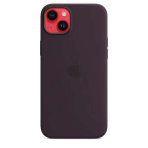 Apple iPhone 14 Plus Carcasă din silicon cu MagSafe - Elderberry (SEZONAL 2022 Toamnă) 71325850 Huse telefon
