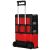 YATO Modular Tool Cart with Wheels and Telescopic Handle