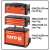 YATO modular tool trolley dimensions and weight capacity