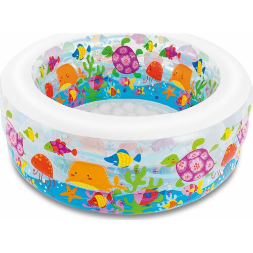 Intex Kids Pool - Sea World Design - 152x56 cm, inflatable swimming pool for toddlers