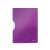 Leitz Wow ColorClip A4 Ordner, lila mit geometrischem Muster