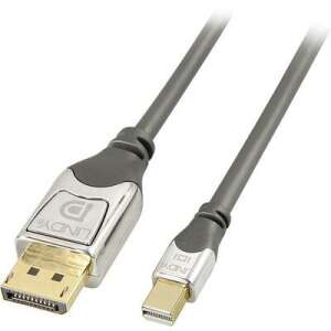 Cablu LINDY Mini DisplayPort la DisplayPort, 0,5 m, Gri - Porturi Display