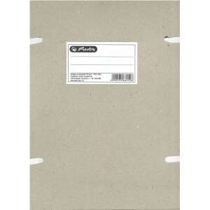 Zložka Herlitz A4 s páskou, prírodná farba, kartón 750g/m2 - Príslušenstvo pre viazanie dokumentov